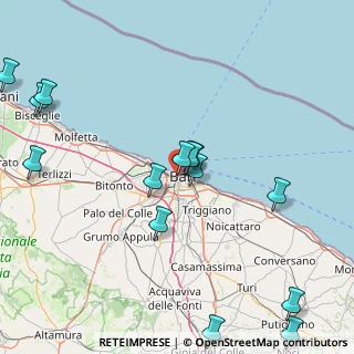 Mappa Via Giambattista Nitto de Rossi, 70123 Bari BA, Italia (21.59071)