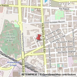 Mappa Via Repubblica Napoletana, 5, 70123 Bari, Bari (Puglia)