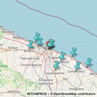 Mappa Via Roberto da Bari, 70121 Bari BA, Italia (13.38545)