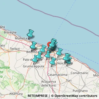Mappa Via Francesco Netti, 70123 Bari BA, Italia (9.5395)