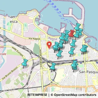 Mappa Via Francesco Netti, 70123 Bari BA, Italia (1.0365)