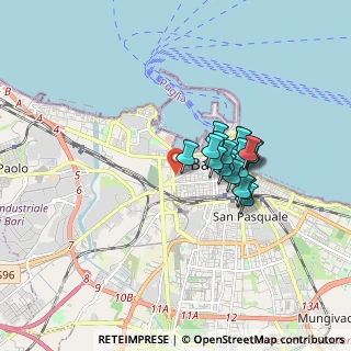 Mappa Via Gaetano Devitofrancesco, 70123 Bari BA, Italia (1.39)