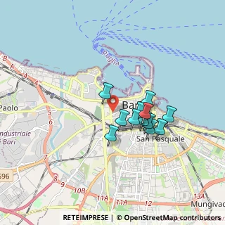 Mappa Via Francesco Netti, 70123 Bari BA, Italia (1.39417)
