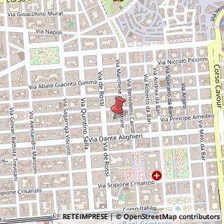Mappa Via Principe Amedeo, 141, 70122 Bari, Bari (Puglia)