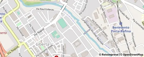 Mappa Benevento