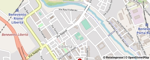 Mappa Benevento