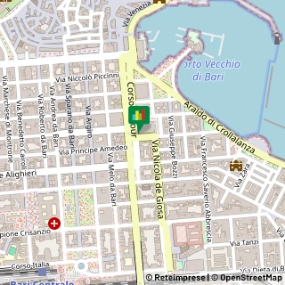 Mappa 11 Corso Cavour Camillo Benso, Bari, BA 70122, 70121 Bari BA, Italia, 70121 Bari, Bari (Puglia)