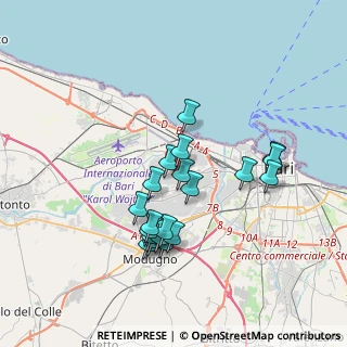 Mappa Via Saverio Altamura, 70132 Bari BA, Italia (3.481)