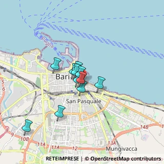 Mappa Via Vito Nicola De Nicolò, 70121 Bari BA, Italia (1.20818)