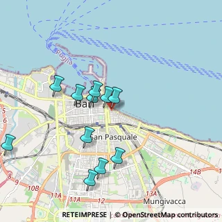 Mappa Via Vito Nicola De Nicolò, 70121 Bari BA, Italia (1.96545)
