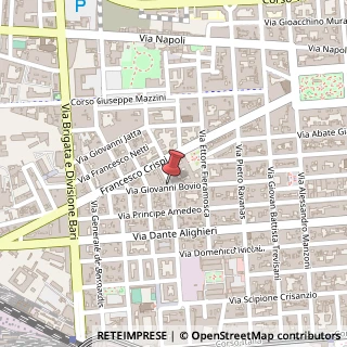 Mappa Via Giovanni Bovio, 43, 70123 Bari, Bari (Puglia)