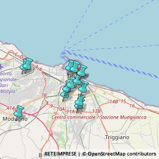 Mappa Via Principe Amedeo, 70121 Bari BA, Italia (3.28846)