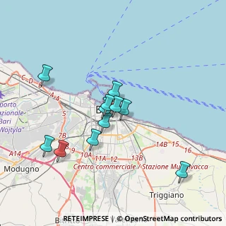 Mappa Via Principe Amedeo, 70121 Bari BA, Italia (3.31545)