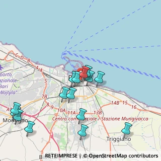 Mappa Via Principe Amedeo, 70121 Bari BA, Italia (4.55733)