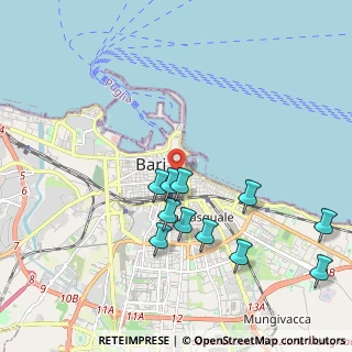 Mappa Via Principe Amedeo, 70121 Bari BA, Italia (2.17182)
