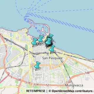 Mappa Via Principe Amedeo, 70121 Bari BA, Italia (0.46933)