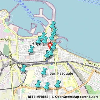 Mappa Via Principe Amedeo, 70121 Bari BA, Italia (0.9125)
