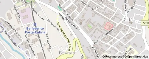 Mappa Benevento