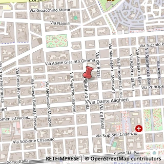 Mappa Via Quintino Sella,  96, 70122 Bari, Bari (Puglia)