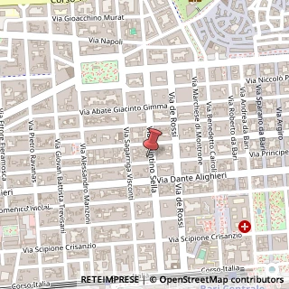Mappa Via Quintino Sella, 127, 70122 Bari, Bari (Puglia)