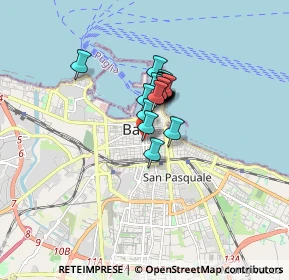 Mappa Via de Rossi, 70124 Bari BA, Italia (1.0195)
