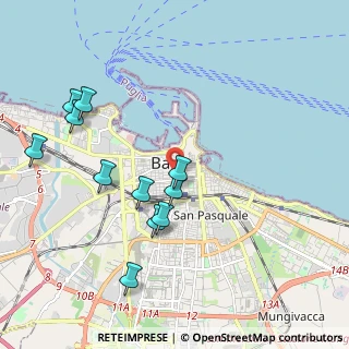 Mappa Via Nicolò Putignani, 70122 , 70122 (2.22909)