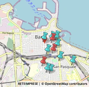 Mappa Via de Rossi, 70124 Bari BA, Italia (0.785)