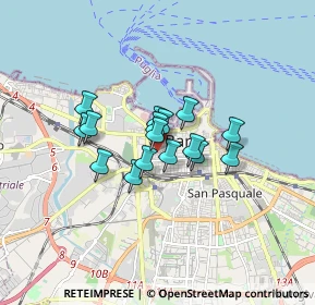 Mappa Via Francesco Crispi, 70123 Bari BA, Italia (1.145)