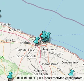Mappa Via Francesco Crispi, 70123 Bari BA, Italia (18.00067)