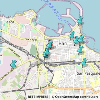 Mappa Via Indipendenza, 70100 Bari BA, Italia (1.06455)