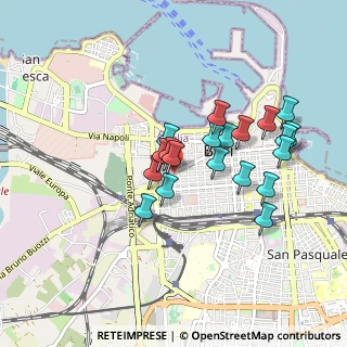 Mappa Via Indipendenza, 70100 Bari BA, Italia (0.821)