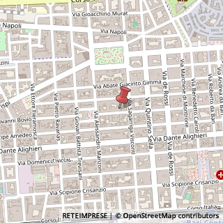 Mappa Via Nicolò Putignani, 253, 70122 Bari, Bari (Puglia)