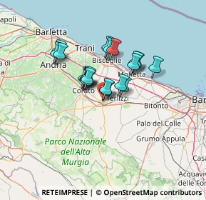 Mappa Via Ugo la Malfa, 70037 Ruvo di Puglia BA, Italia (10.228)