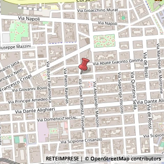 Mappa Via Trevisani, 106, 70122 Bari, Bari (Puglia)