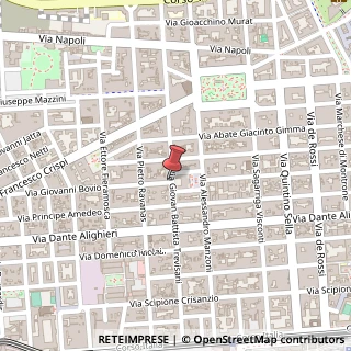 Mappa Via Giovanni Bovio, 3, 70123 Bari, Bari (Puglia)