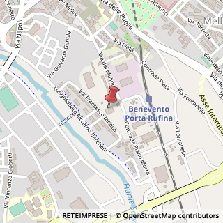 Mappa Via dei Mulini, 108, 82100 Benevento, Benevento (Campania)