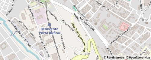 Mappa Benevento
