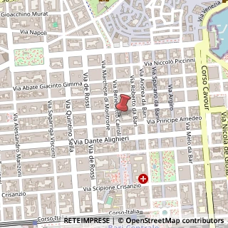 Mappa Via Benedetto Cairoli, 102, 70122 Bari, Bari (Puglia)