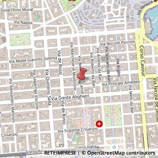 Mappa Via Benedetto Cairoli, 105, 70122 Bari, Bari (Puglia)