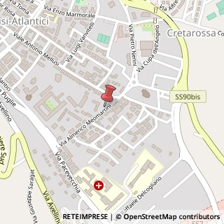 Mappa Via Almerico Meomartini, 11, 82100 Benevento, Benevento (Campania)