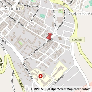 Mappa Via Almerico Meomartini, 108, 82100 Benevento, Benevento (Campania)