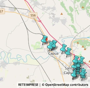 Mappa Via Silvagna, 81043 Capua CE, Italia (6.00588)