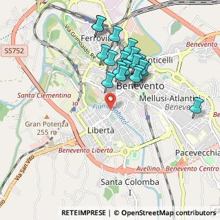 Mappa Via Raoul Follerau, 82100 Benevento BN, Italia (0.9165)