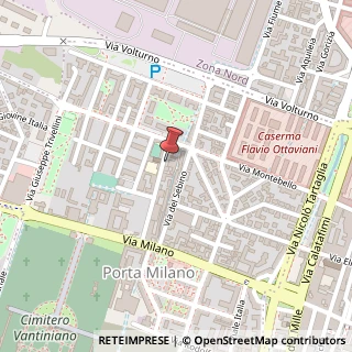 Mappa Via Alessandro Luzzago, 22, 25126 Brescia, Brescia (Lombardia)