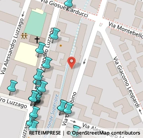 Mappa Via del Sebino, 25126 Brescia BS, Italia (0.09583)