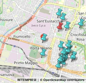 Mappa Via Sebino, 25126 Brescia BS, Italia (1.178)
