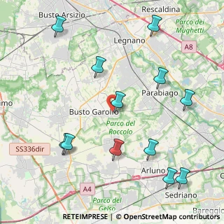 Mappa SP 109, 20020 Busto Garolfo MI, Italia (4.95667)