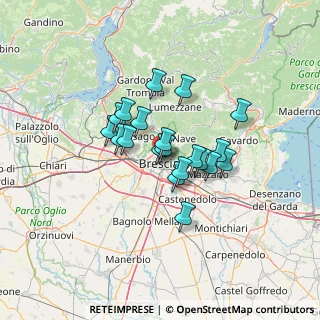 Mappa Via Pusterla, 25128 Brescia BS, Italia (9.3495)