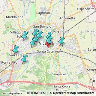 Mappa Contrà Mure San Michele, 36100 Vicenza VI, Italia (1.42364)