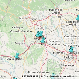 Mappa Contrà Mure San Michele, 36100 Vicenza VI, Italia (33.76067)